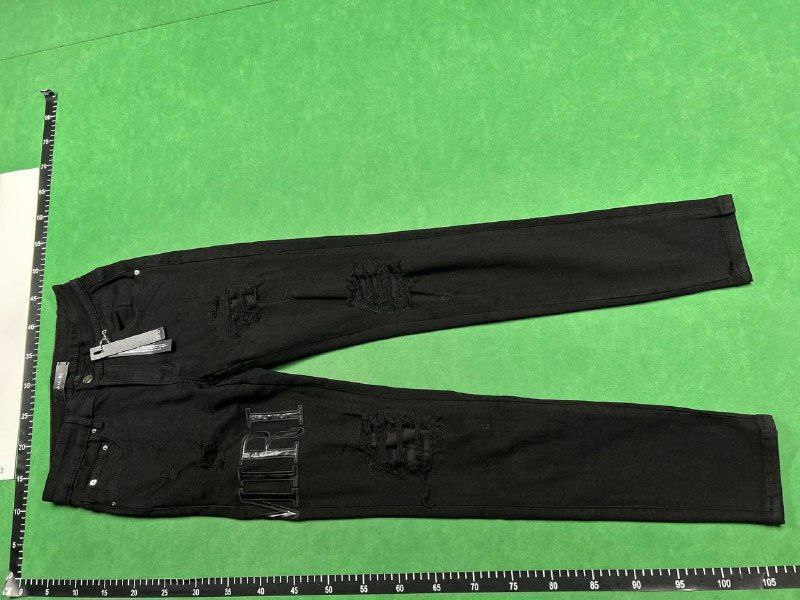 AMIRI Jeans & Corteiz Alcatraz Jeans Star Embroidery