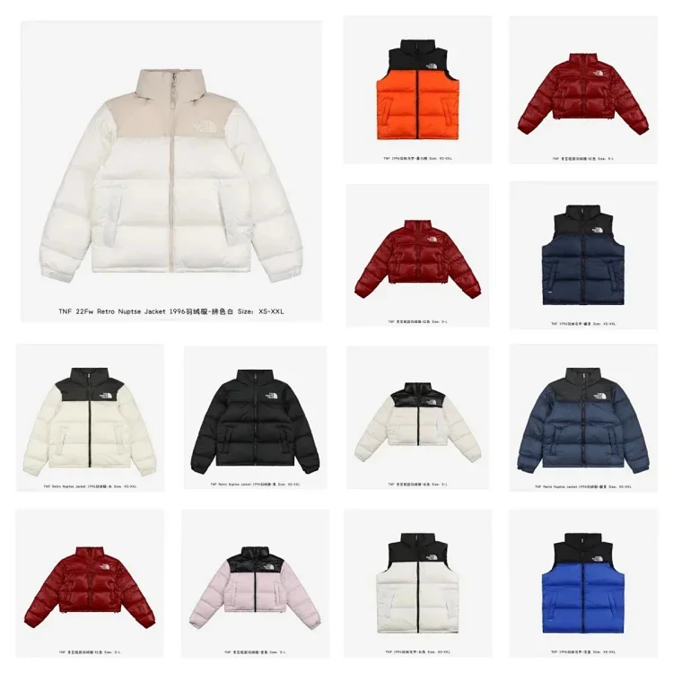The North Face down jacket