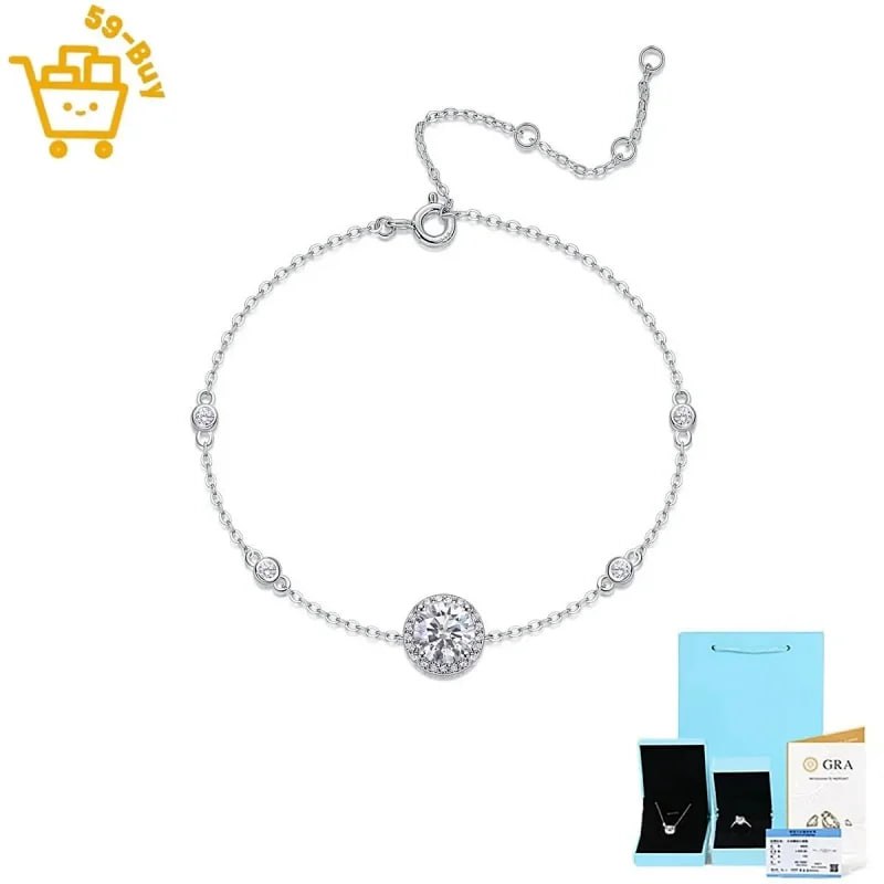 Moissanite Silver Jewelry