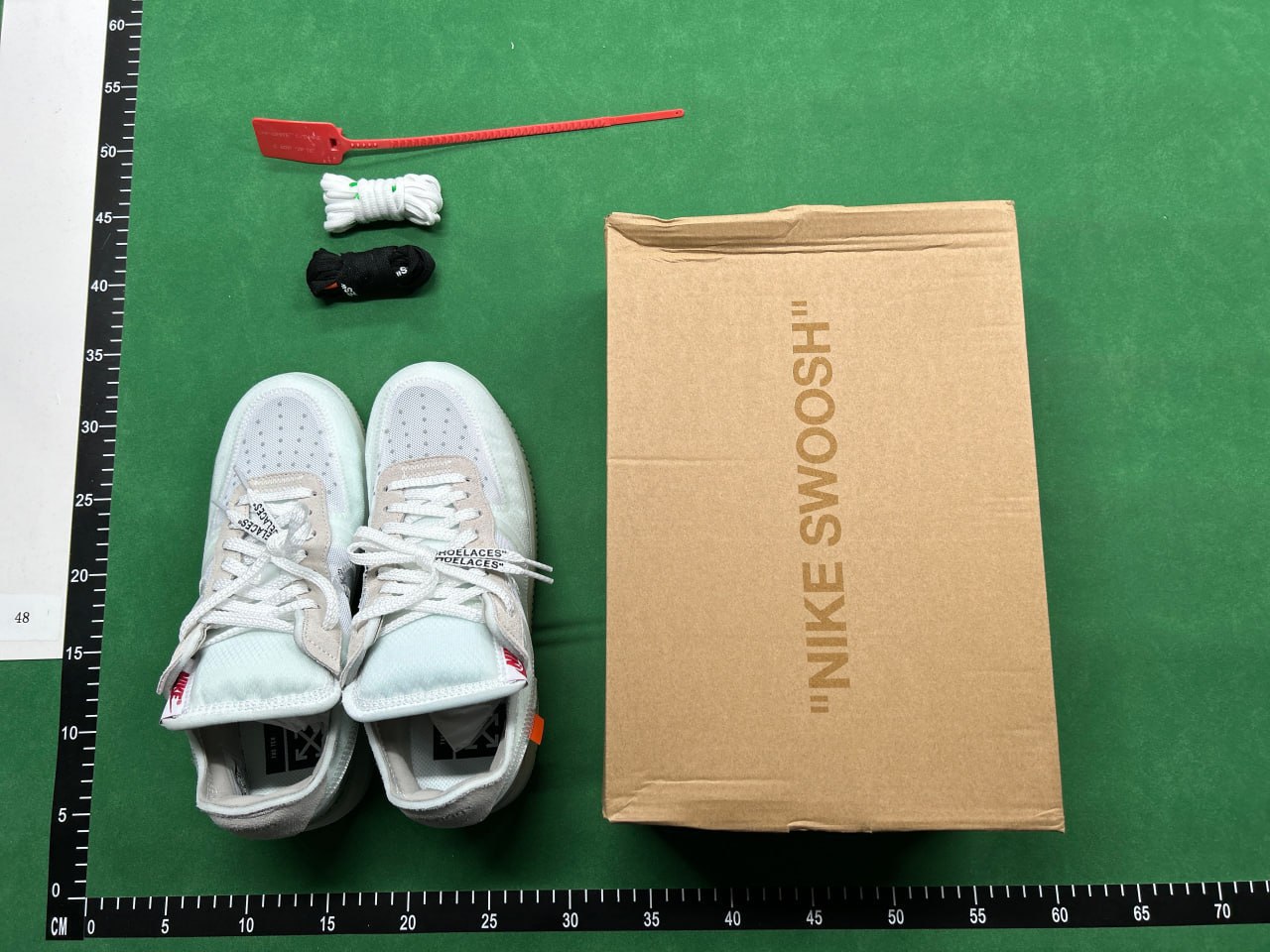  TOP-OFF WHITE×NK AF1