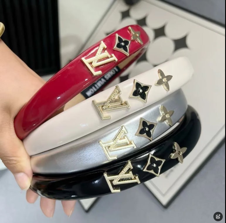 LV hair accessories