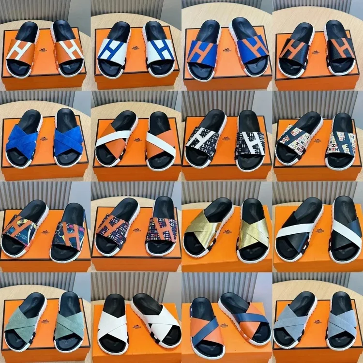 Hermes slippers