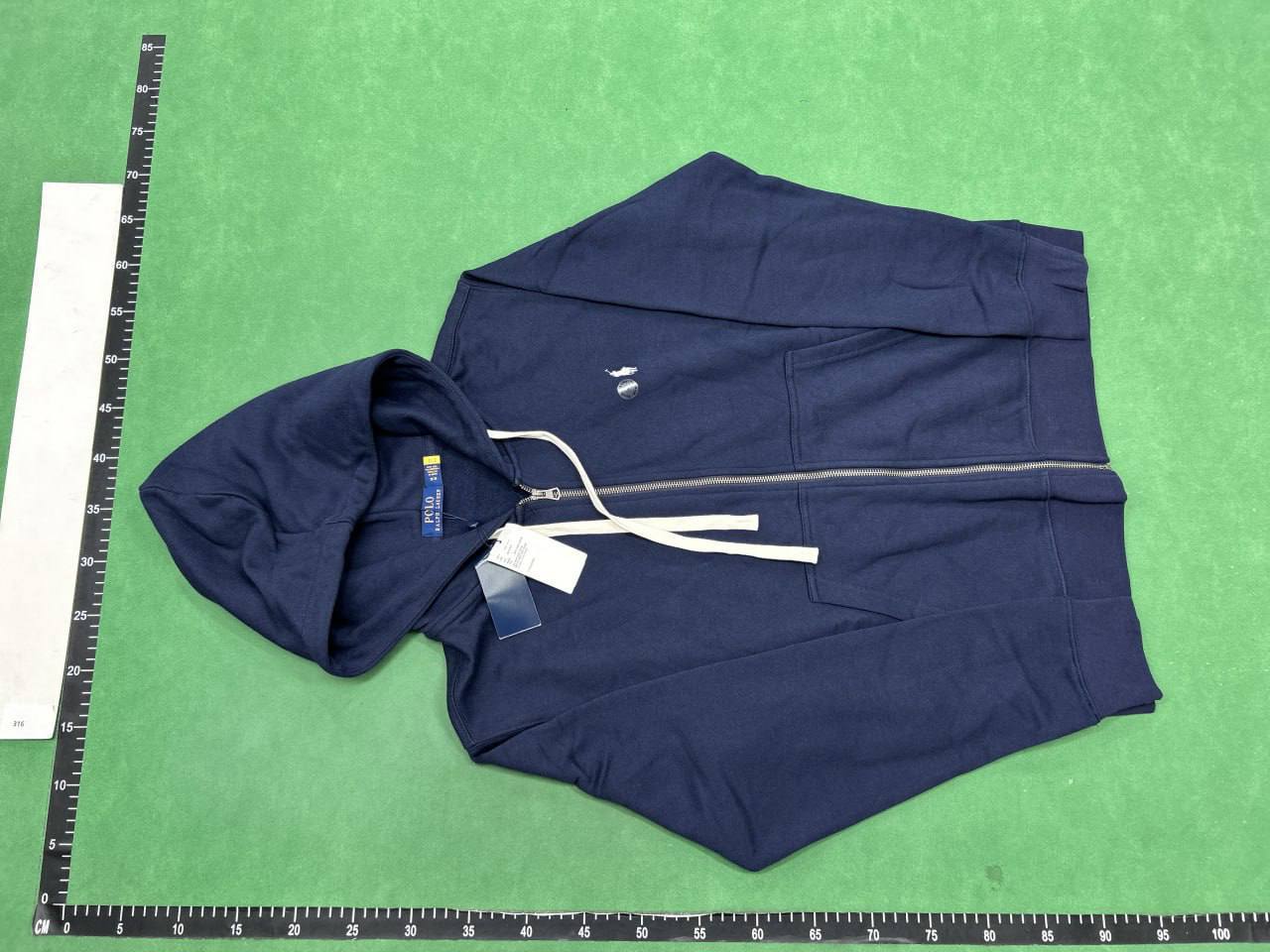 Polo zip up hoodie ( 12 colors )