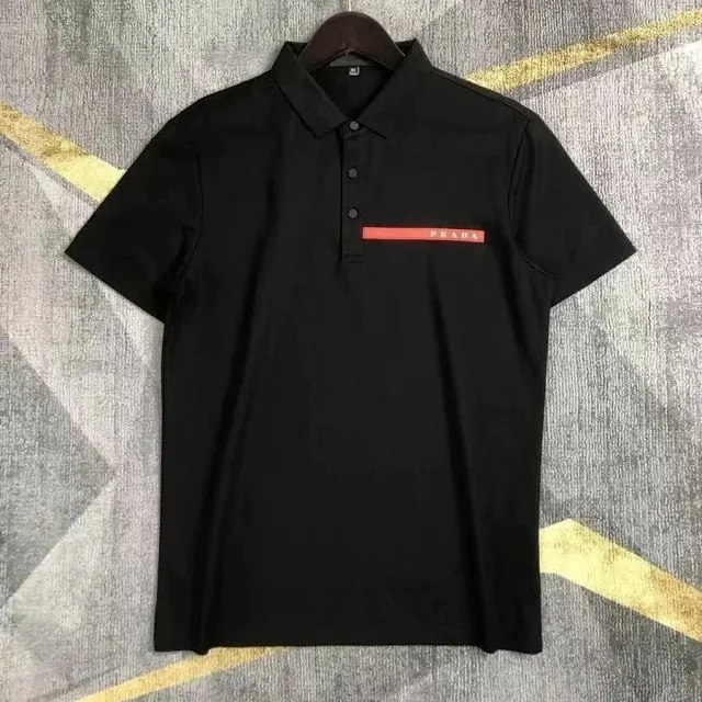 Emporio Armani EA7 Short-sleeved casual lapel T-shirt