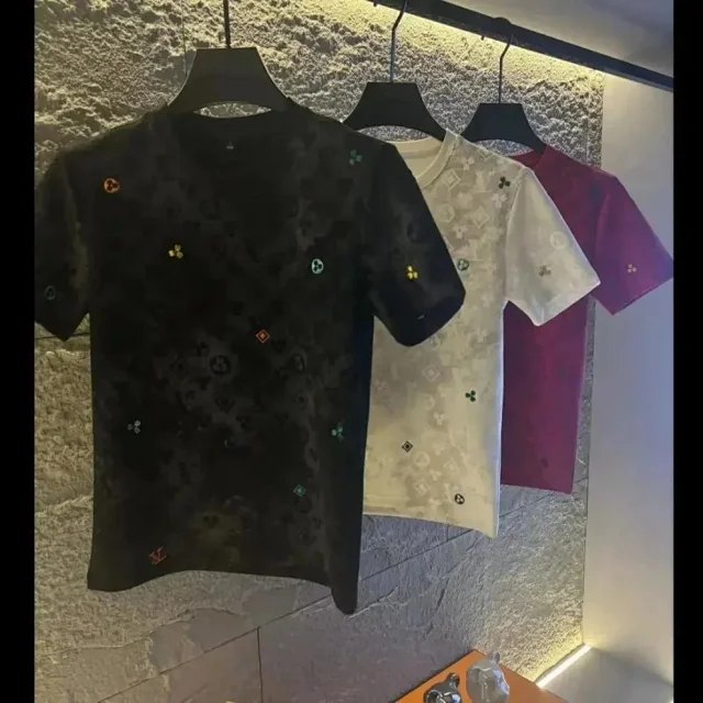 Louis Vuitton LV light luxury versatile short-sleeved T-shirt