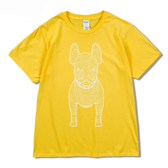  LIFEWORK HIDEAWAY printed casual short-sleeved T-shirt