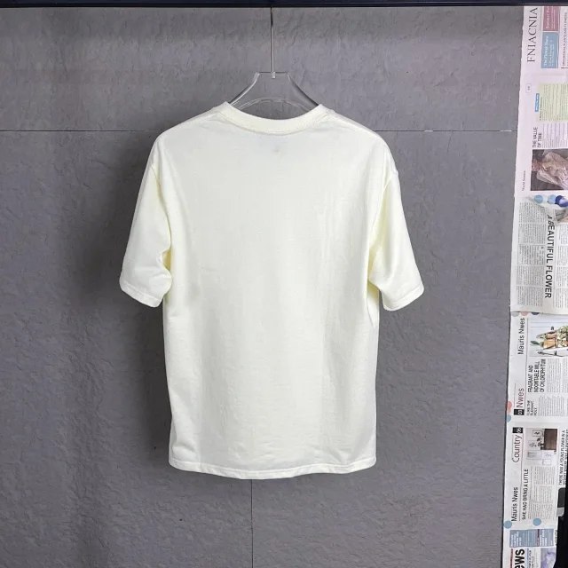 CUCUI new letter printed cotton short-sleeved round neck T-shirt