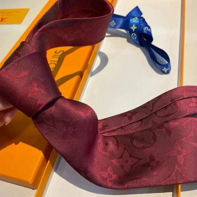  Louis Vuitton LV Hermes Dior formal casual silk tie men