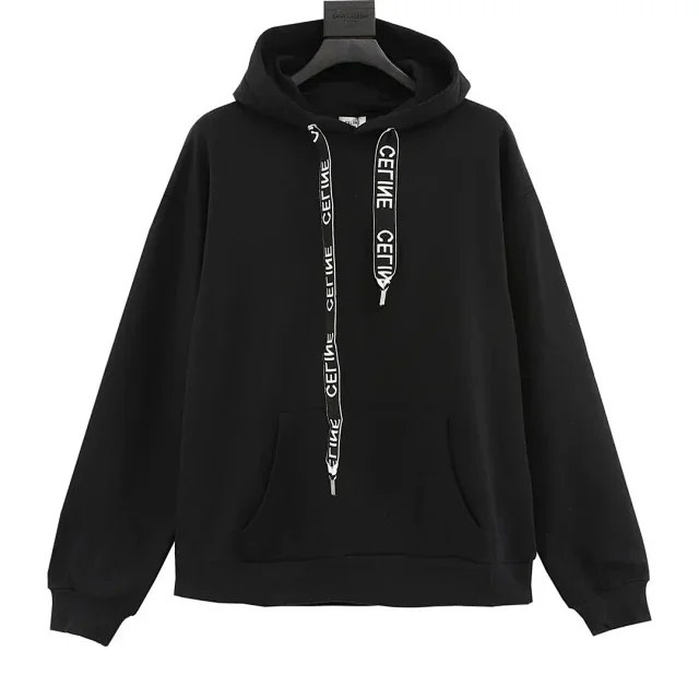 Celine 2025 new hooded letter sweatshirt