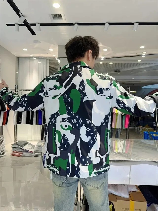 Gucci Light luxury spring and autumn men's versatile casual jacket