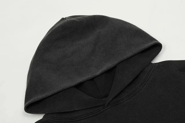 Gallery Dept American retro distressed brain print loose hooded sweatshirt