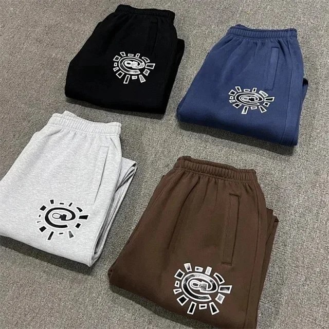 Adwysd New Sun Curl Hooded Sweatshirt and Sweatpants