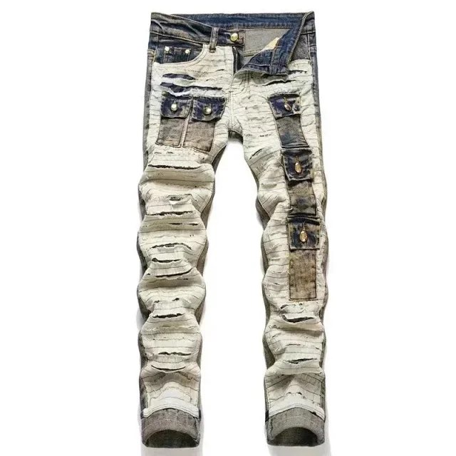 Revenge  Embroidered Classic Jeans