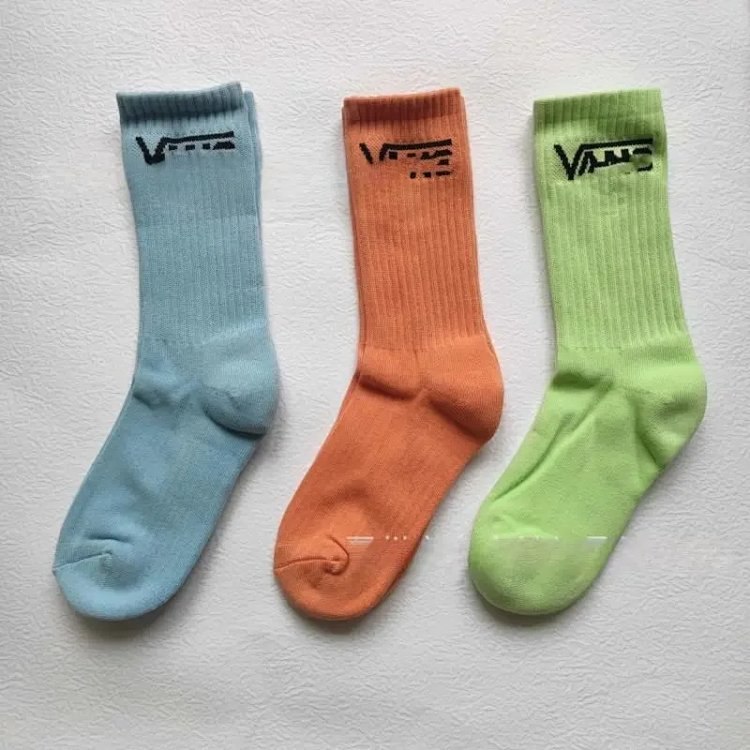 Vans Fashion Breathable Solid Color Astronomical Shape Socks