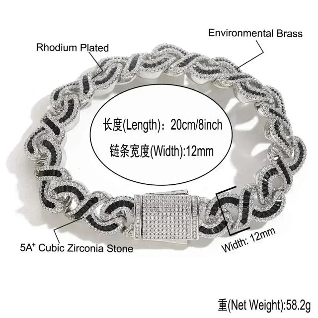 Diamond Bracelet Cubic Zirconia Stone