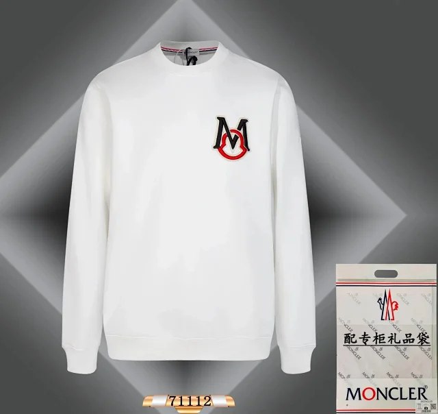 Moncler Pullover Casual Solid Color Sweatshirt Jacket（39 styles)