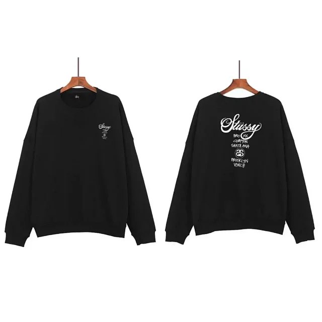 Stussy Classic basic round neck sports top