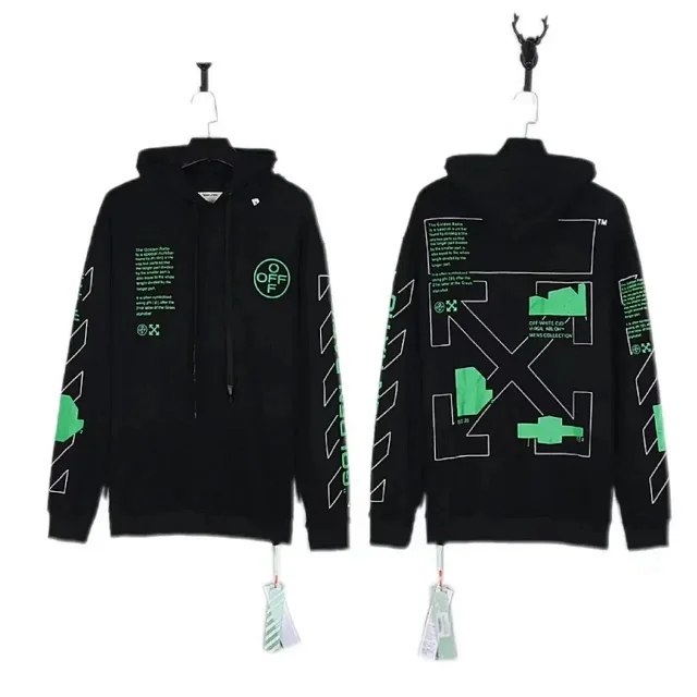  off white New Marker Arrow Print Hoodie