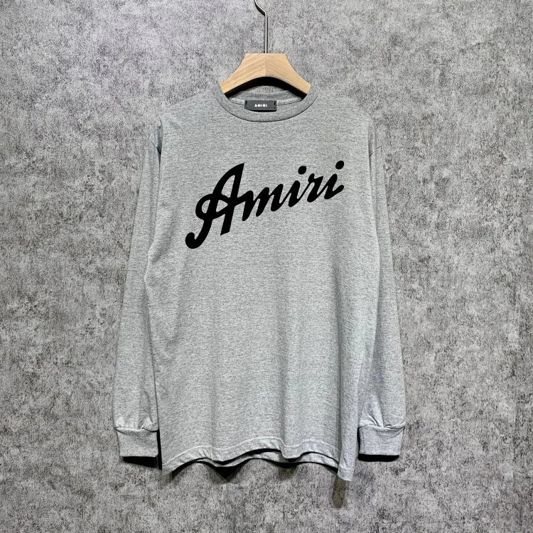 AMIRI Gradient paint splash casual sports sweatshirt（15 styles)