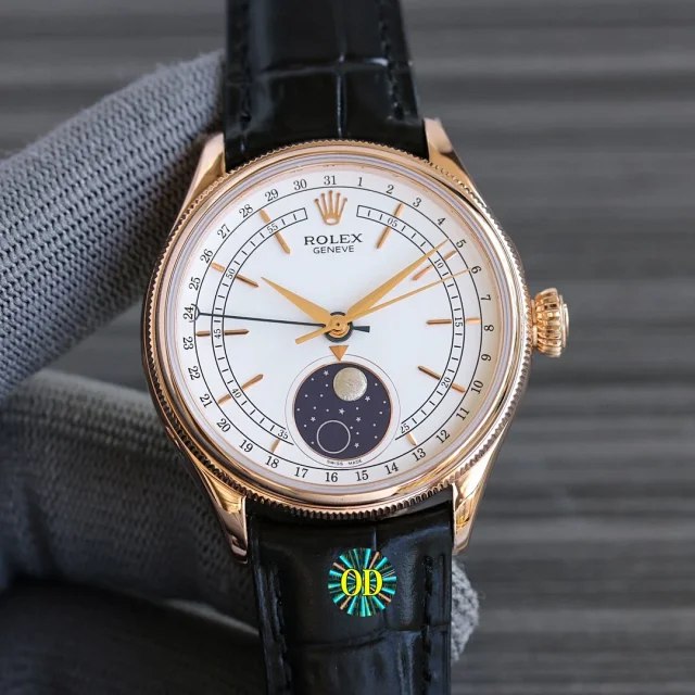 Rolex Cellini 18K Rose Gold Automatic Ring Watch（40 styles)