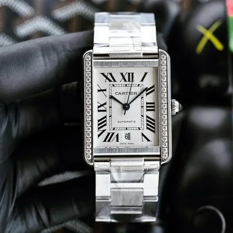 Cartier diamond squa