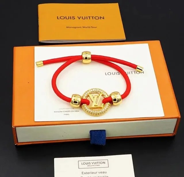 Louis Vuitton LV New red string hot style couple bracelet（32 styles)