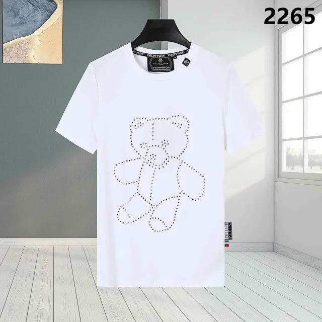 PLEIN Summer round neck fashion short sleeve T-shirt