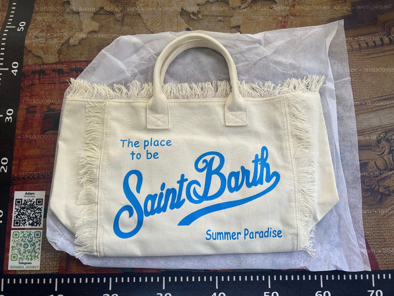 Saint Barth Summer Paradise Tote Bag [4 styles]