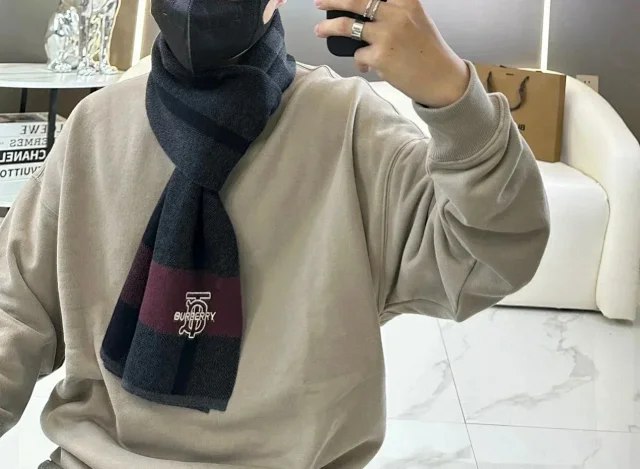 Dior Gucci Burberry Fendi Louis Vuitton LV Fashionable and versatile light luxury scarf for autumn and winter