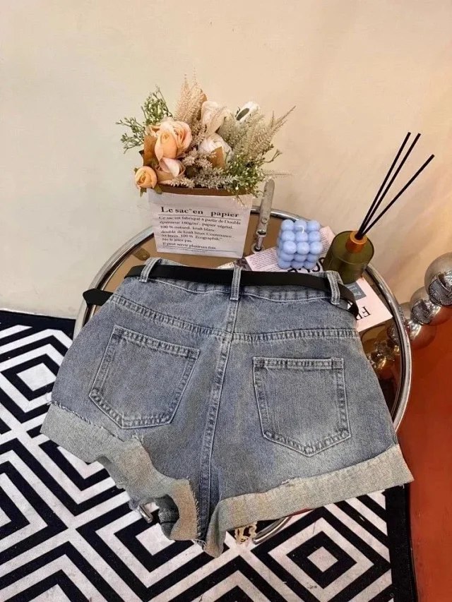 chanel Denim shorts