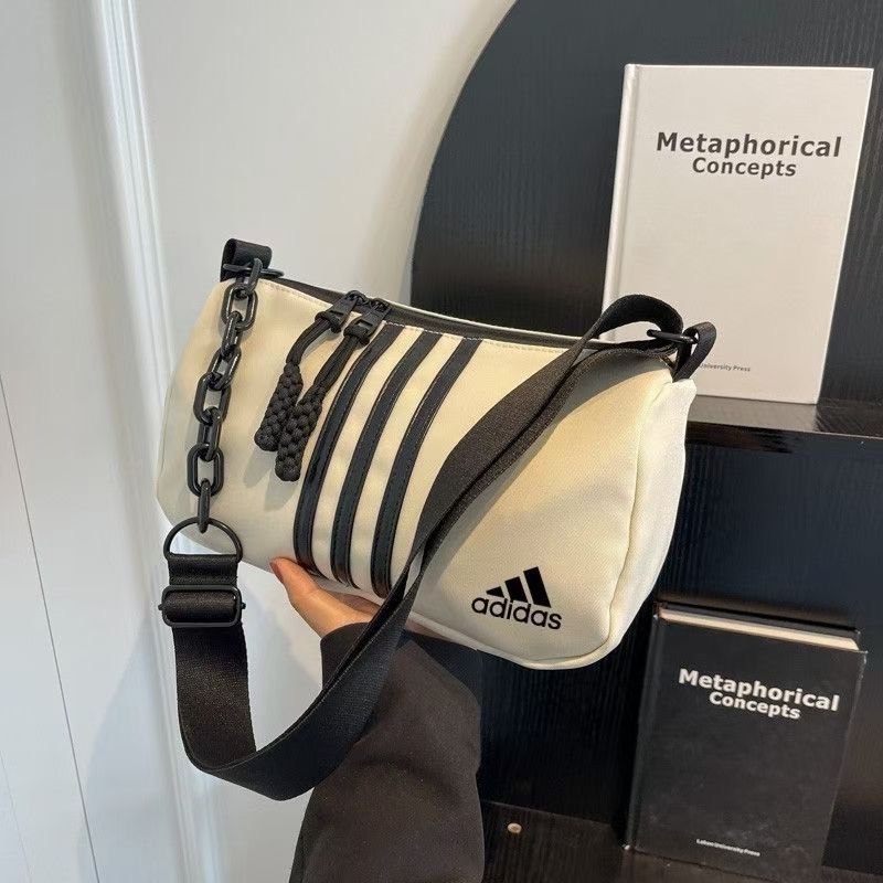 Adidas 3-Stripes Barrel Bag [2 styles]