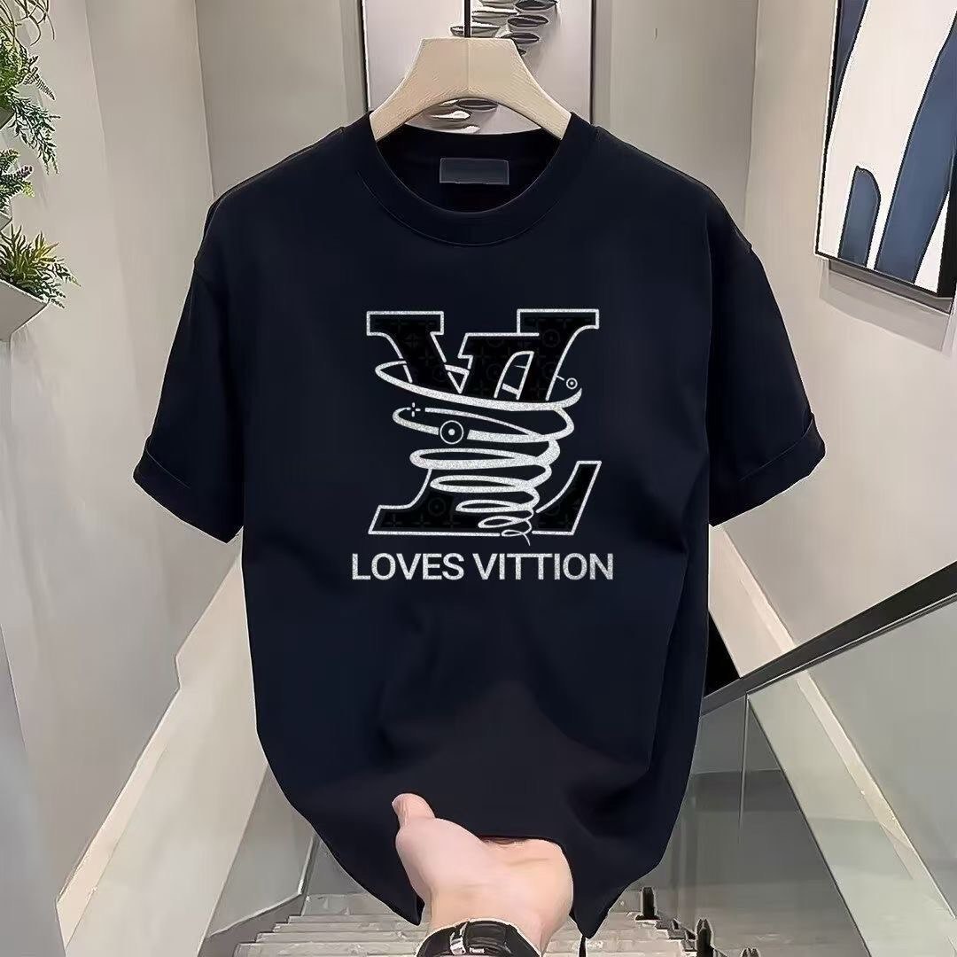 LV niche ins style short sleeved shirt