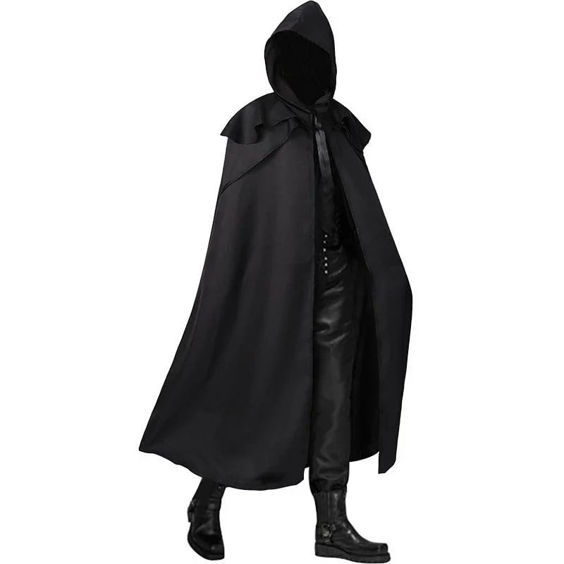 Medieval Hooded Cloak Wizard Robe 39 styles
