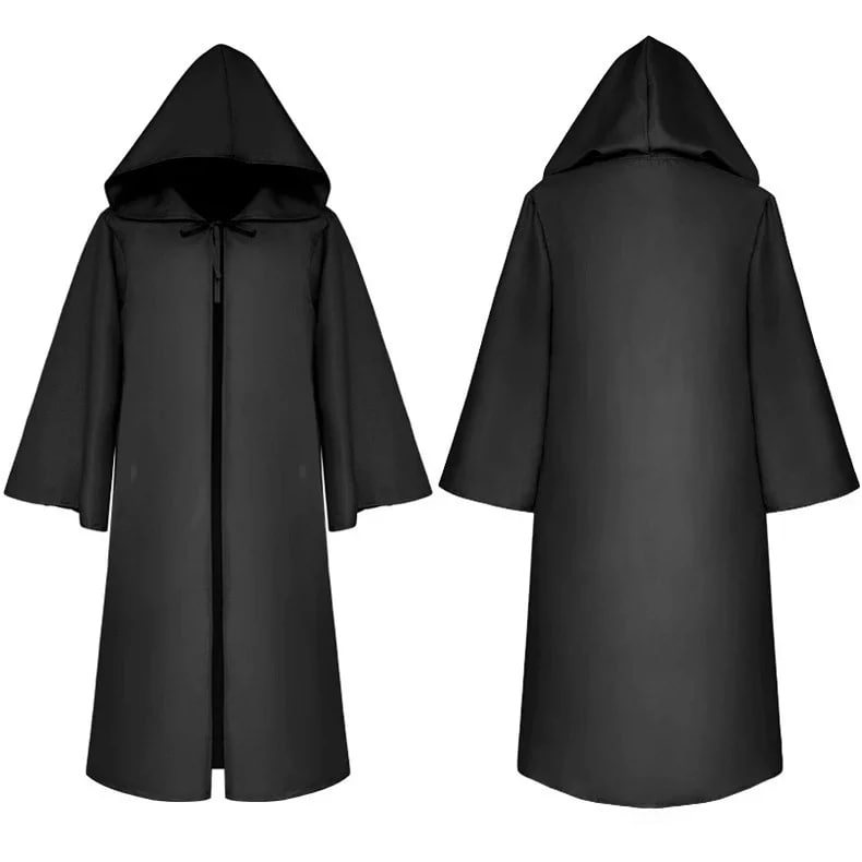 Medieval Hooded Cloak Wizard Robe 39 styles
